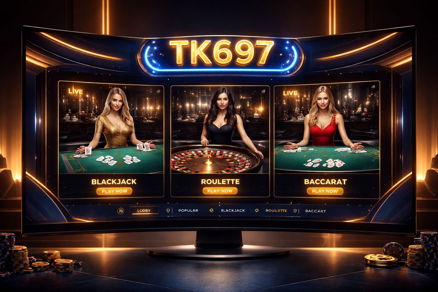 TK697 Casino | Real Dealers, Table Games & Bengali Rooms